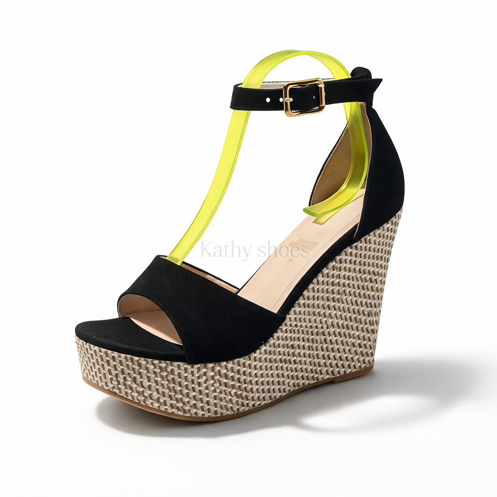 Sandalias Taco cuña 9 – Comodidad que se ve.