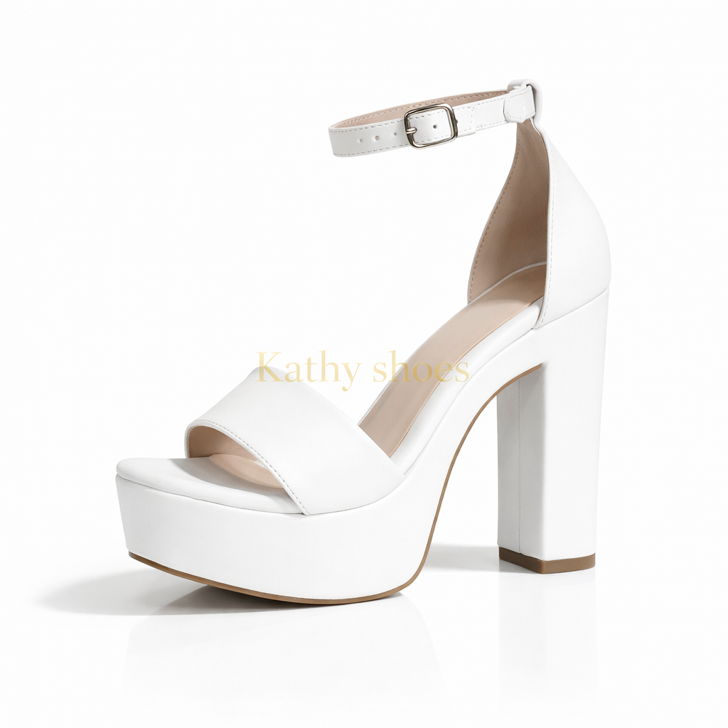 Sandalias Plataforma Taco 12 para Mujer – Kathy Shoes
