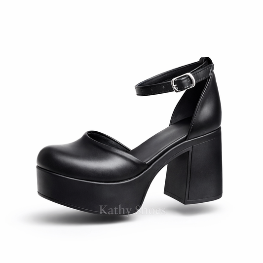 Zapatos Plataforma Taco 7 – Elegancia que se siente al caminar.